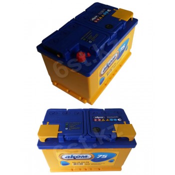 Аккумулятор Аком 75 Ah 700 A +/-