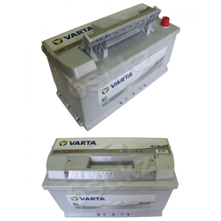 Аккумулятор Varta 100Ah 830A Silver -/+ на сайте 6st.kz