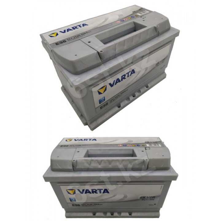 Аккумулятор Varta 74Ah 750A Silver -/+ на сайте 6st.kz