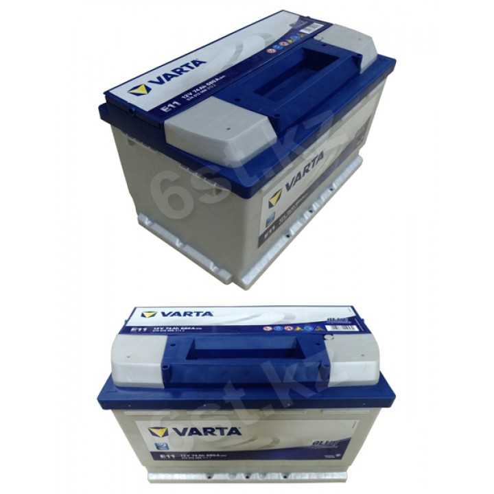 Аккумулятор Varta 74Ah 680A -/+ на сайте 6st.kz
