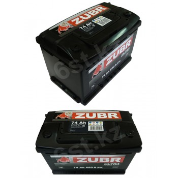 Аккумулятор Zubr Ultra 74 Ah 710 A -/+