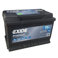Аккумулятор Exide 77Ah EА770 Premium -/+