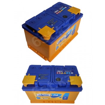 Аккумулятор Аком 75 Ah 700 A -/+