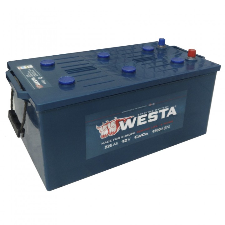 Аккумулятор Westa 225 Ah 1500 A +/- на сайте 6st.kz