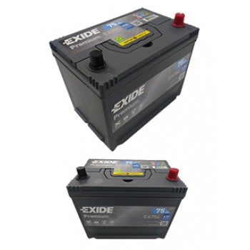 Аккумулятор Exide Premium 75Ah 630A -/+