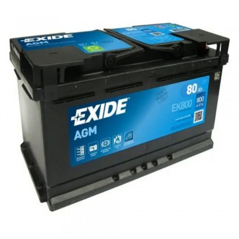 Аккумулятор Exide AGM 80Ah 800А -/+