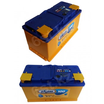 Аккумулятор Аком 100 Ah 850 A -/+