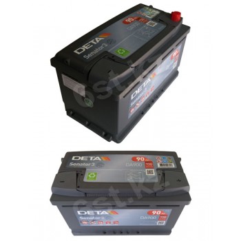 Аккумулятор Deta Senator 90 Ah 720 A -/+