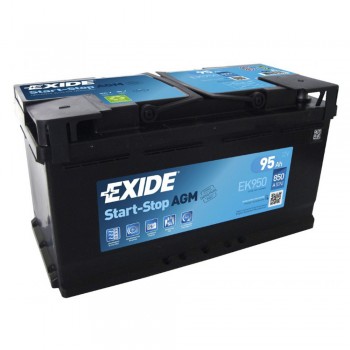 Аккумулятор Exide AGM 95 Ah 850 A -/+