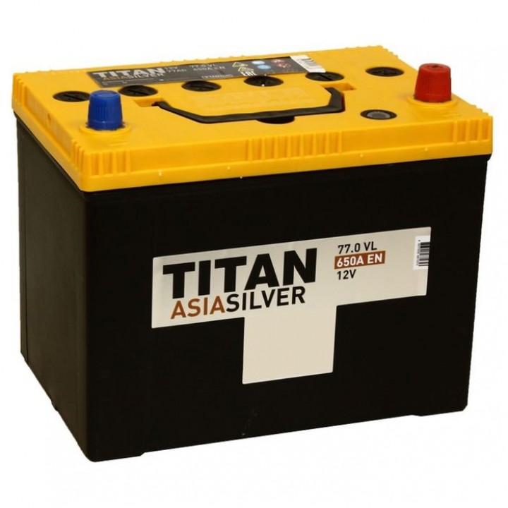 Аккумулятор Titan AsiaSilver 77 Ah 650 A -/+ на сайте 6st.kz