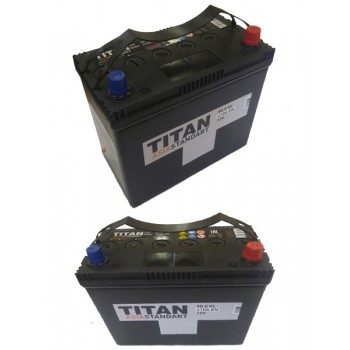 Аккумулятор Titan AsiaStandart 50Ah -/+