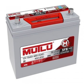 Аккумулятор Mutlu 55 Ah 480 A SFB -/+