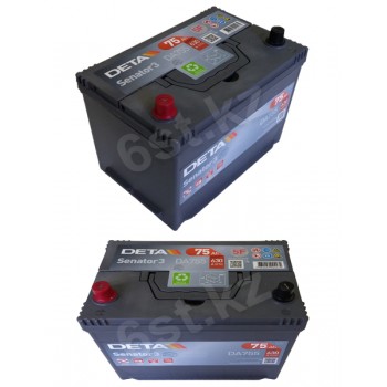 Аккумулятор Deta Senator 75 Ah 630 +/-