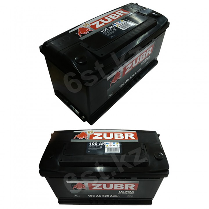 Аккумулятор Zubr Ultra 100 Ah 940 A -/+ на сайте 6st.kz