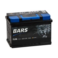 Аккумулятор Барс 75Ah 650A -/+