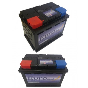 Аккумулятор Europusk 60A h 530 A +/-