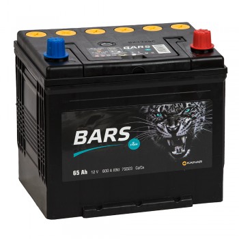 Аккумулятор Барс Asia 65Ah 600A +/-