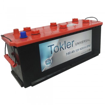 Аккумулятор Tokler 140Ah 850A +/-