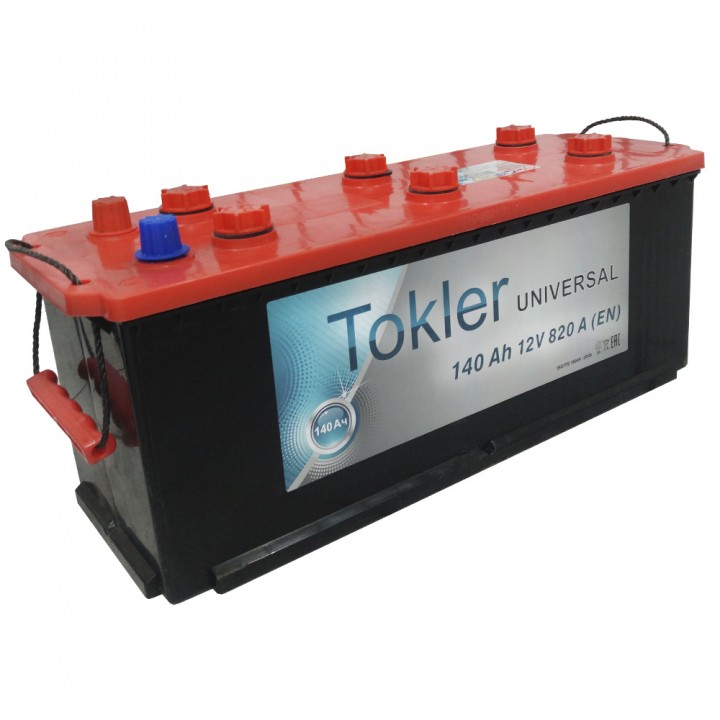 Аккумулятор Tokler 140Ah 850A +/- на сайте 6st.kz