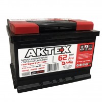 Аккумулятор Актех 62 Ah 570A -/+