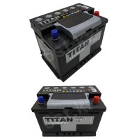 Аккумулятор TITAN ASIA 62 Ah 550 A -/+