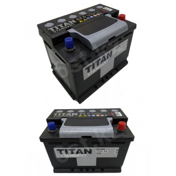 Аккумулятор TITAN ASIA 62 Ah 550 A -/+