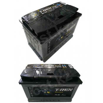 Аккумулятор T-Rex 70 Ah 650 A -/+