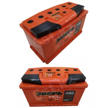 Аккумулятор Зверь 110 Ah 950 A -/+