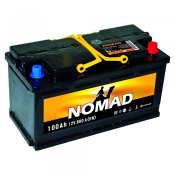 Аккумулятор NOMAD 100Ah 800 A-/+