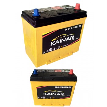 Аккумулятор Кайнар 50Ah 450A +/-