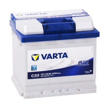 Аккумулятор Varta Silver Dynamic 52Ah 470A -/+