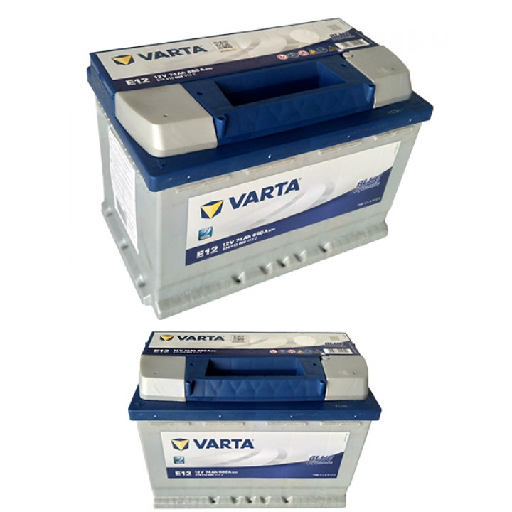 Аккумулятор Varta 74Ah 680A +/- на сайте 6st.kz
