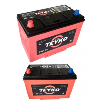 Аккумулятор TEYKO 100Ah 800A +/-