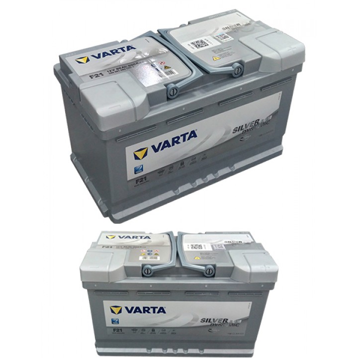 Аккумулятор Varta 80Ah 800A AGM -/+ на сайте 6st.kz