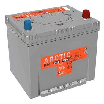 Аккумулятор TITAN Asia Arctic 80 Ah 720 A -/+