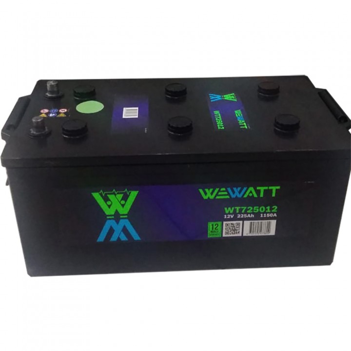 Аккумулятор Wewatt 225Ah 1150A +/- на сайте 6st.kz