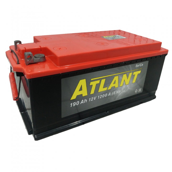 Аккумулятор Atlant 190Ah 1200A +/- на сайте 6st.kz