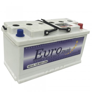 Аккумулятор Europusk 100 Ah 800 A -/+
