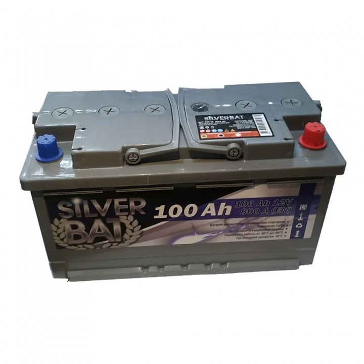 Аккумулятор SilverBAT 100Ah 800A -/+ на сайте 6st.kz