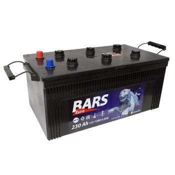 Аккумулятор Барс 230Ah 1350 A +/-