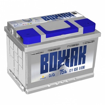 Аккумулятор Вожак Asia 75 Ah 650A -/+
