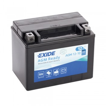 Аккумулятор Exide Bike 10Ah AGM12-10 +/-