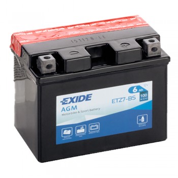 Аккумулятор Exide AGM 6Ah 100A -/+