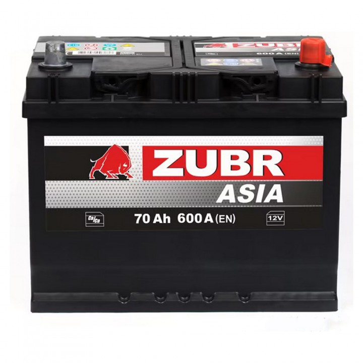 Аккумулятор Zubr Asia 70 Ah 600 A -/+ на сайте 6st.kz
