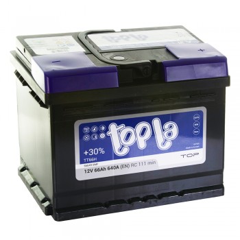 Аккумулятор Topla TOP 66Ah 640 A -/+