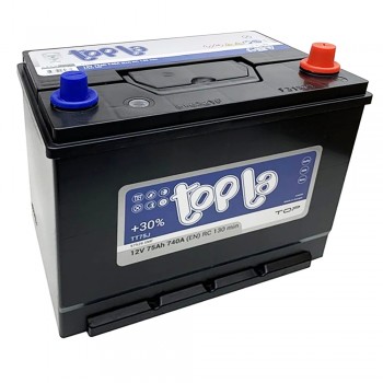 Аккумулятор Topla TOP 75Ah 740A -/+