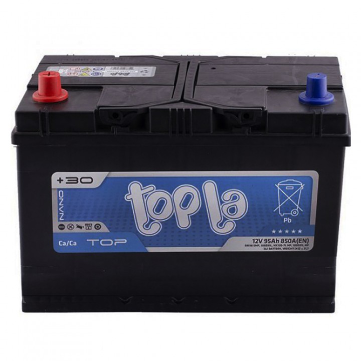 Аккумулятор Topla 95 Ah 850 A +/- на сайте 6st.kz