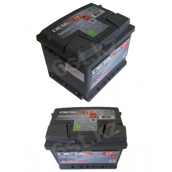 Аккумулятор DETA Senator 47 Ah 450 A -/+