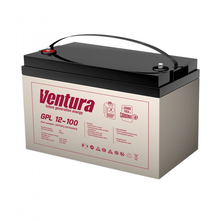 Аккумулятор Ventura 100 Ah +/- на сайте 6st.kz
