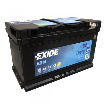 Аккумулятор Exide AGM 82Ah 800A -/+
